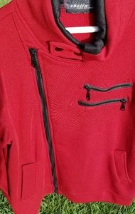 Men's asymmetrical jacket